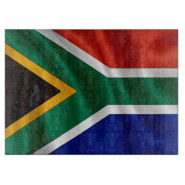 SA Flag Glasschneidebrett Schneidebrett