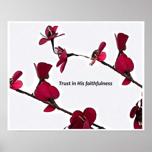 Sa Foi - Affiche murale inspirante (Devant)