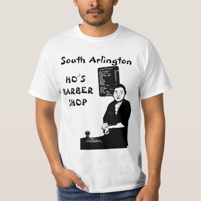 SA-HOS FRISEURSALON T-Shirt (Vorderseite)