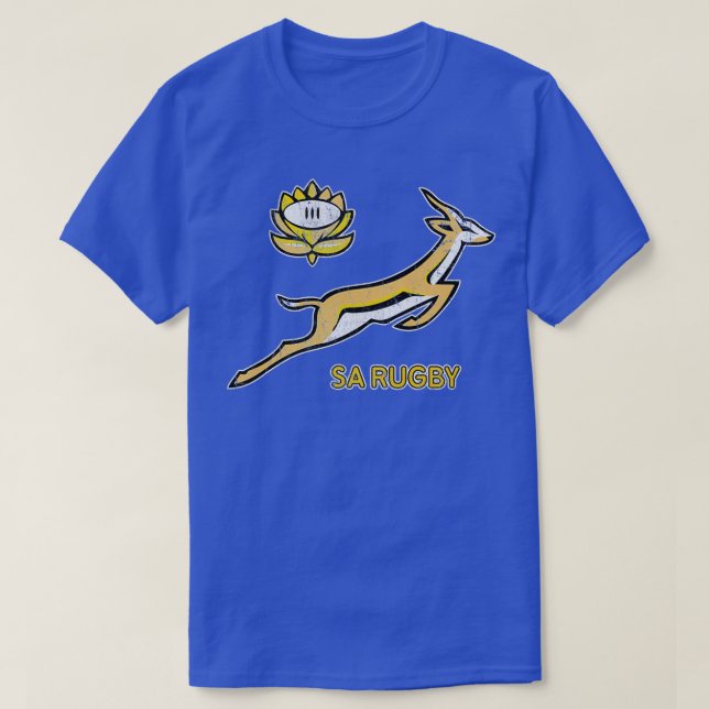 SA Rugby Vintag Springbok T-Shirt (Design vorne)