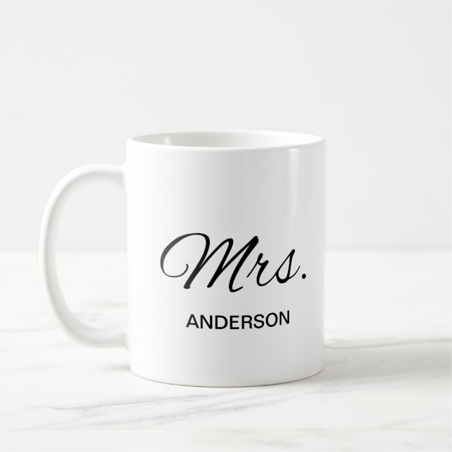 Sa tasse de café personnalisée rien qu'à elle (Gauche)