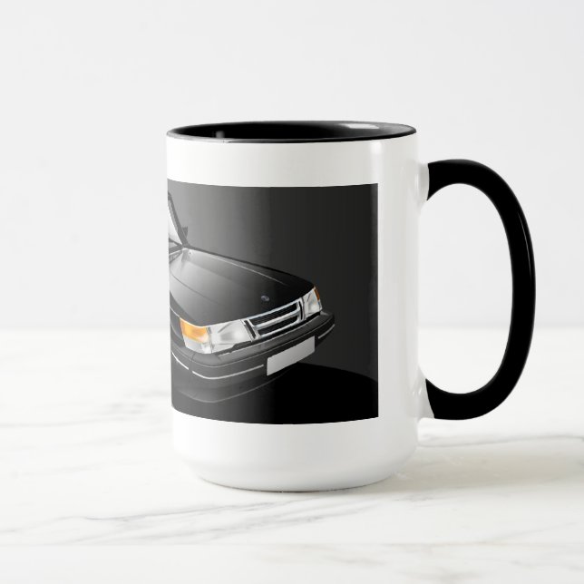 Saab 900 Turbo Coupé Tasse (Rechts)