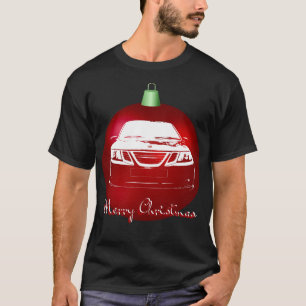 Saab 93 Klassischer Monoblock Weihnachtsball T-Shirt