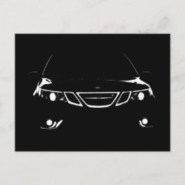 Saab 9-3 Aero Postkarte