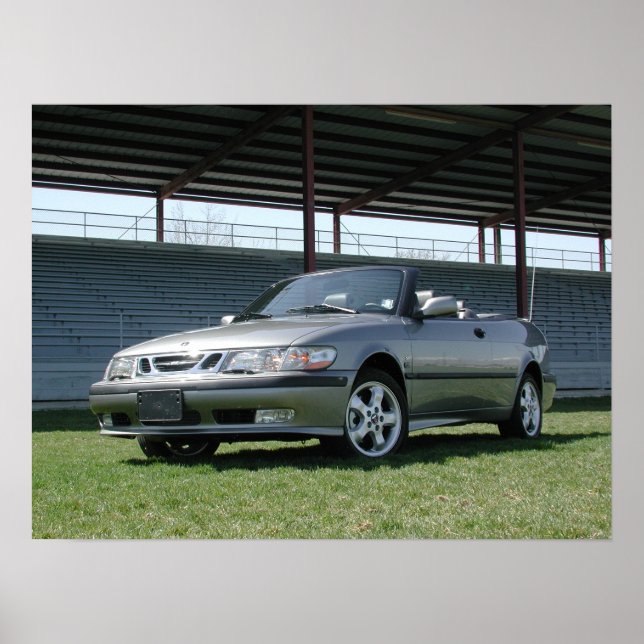 Saab 9-3-Konvertible Poster (Vorne)