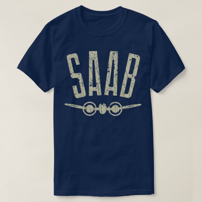 Saab Svenska Aeroplan Aktie Bolag 1965  T-Shirt (Design vorne)