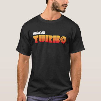 SAAB Turbo Retro-Look Abzeichen T-Shirt