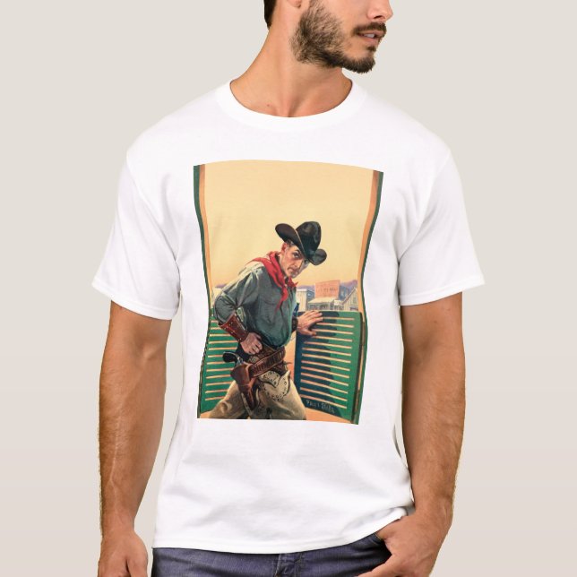 Saal-Cowboy T-Shirt (Vorderseite)