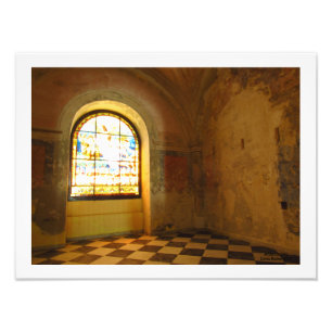 Saal im Dom San Juan Bautista Fotodruck