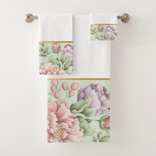 SAAL VINTAGE GOLD GOLD BADEZIMMER TOWEL SET
