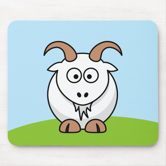 Saanen Goat Mousepad (Vorne)