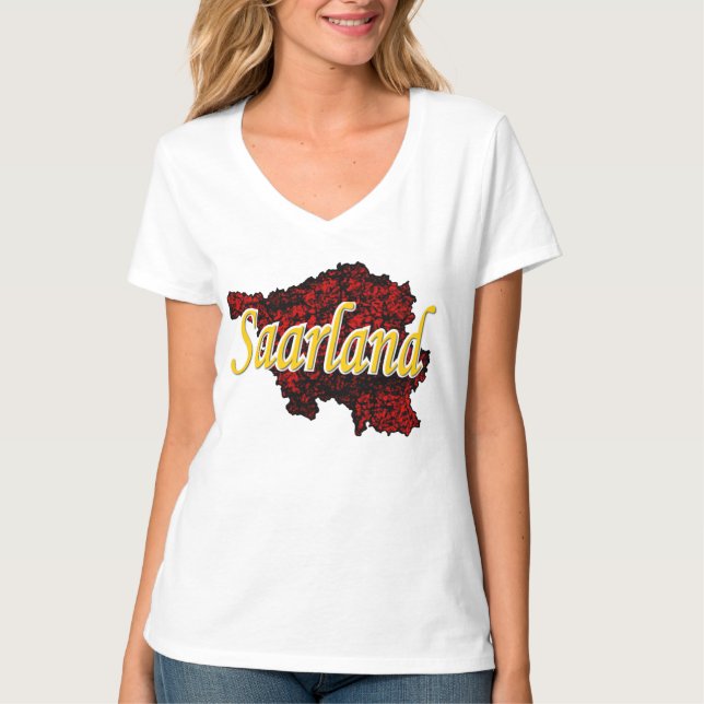 Saarland T-Shirt (Vorderseite)