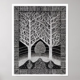 Saatbäume Poster