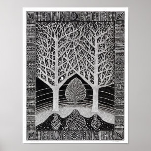 Saatbäume Poster