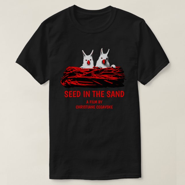 Saatgut im Sand - Alle Stile T-Shirt (Design vorne)