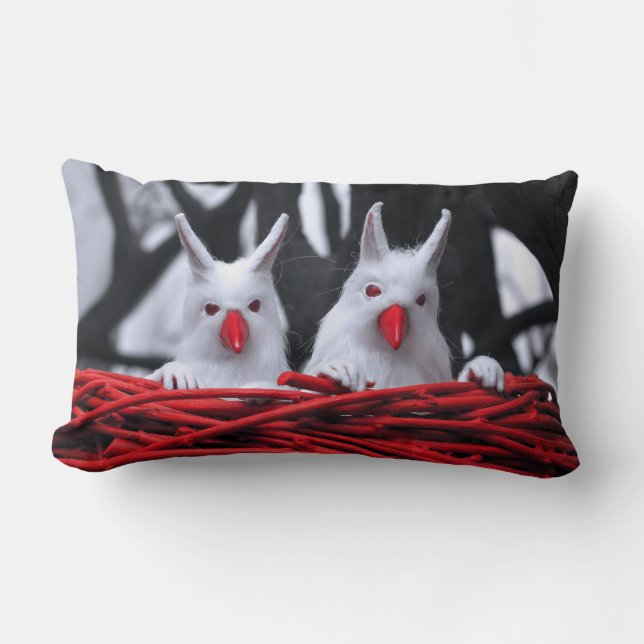 Saatgut im Sand Lendenkissen (Vorderseite)