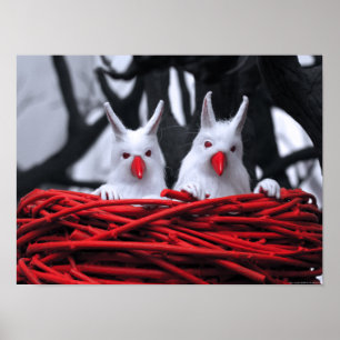 Saatgut im Sand-Poster Poster