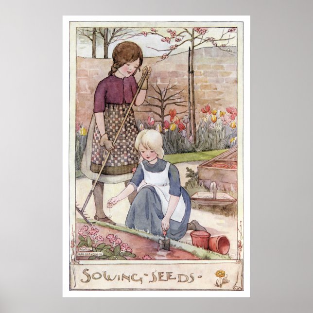 Saatgut von Anne Anderson Poster (Vorne)