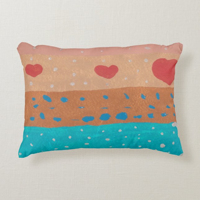 Saatgut von Liebe Akzent Pillow Zierkissen (Vorderseite)