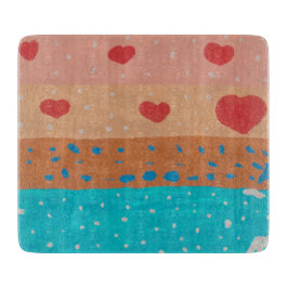 Saatgut von Lieben Schneidebrett