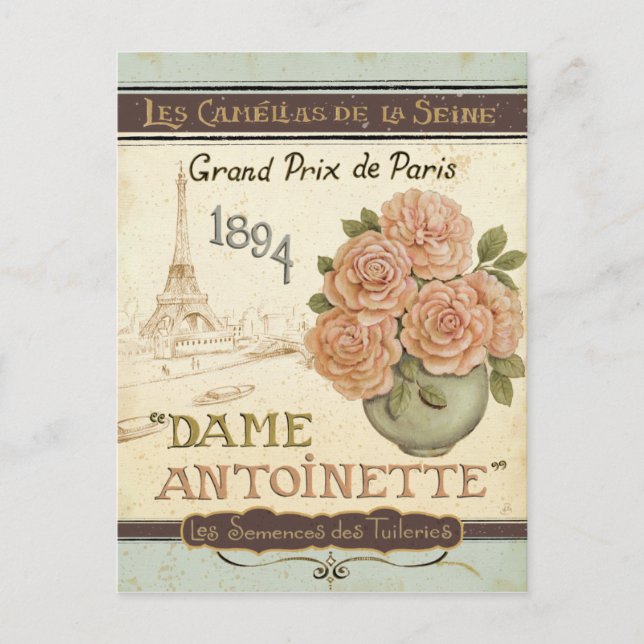 Saatpackung Postkarte (Vorderseite)