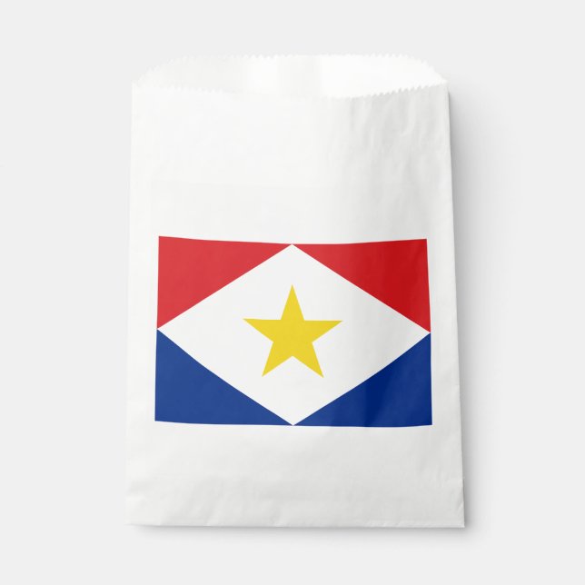 Saba Flag Geschenktütchen (Vorderseite)