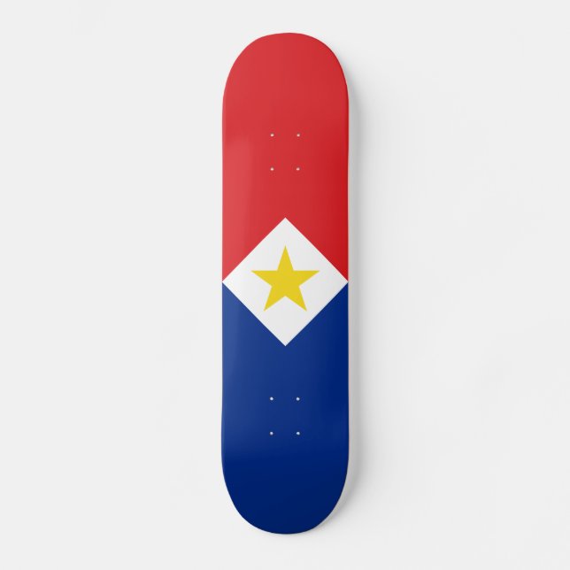 Saba Flag Skateboard (Vorderseite)