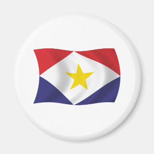 Saba-Flagge-Magnet Magnet