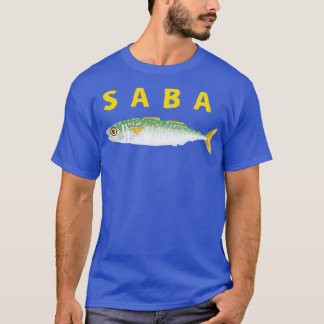 SABA-Makrele auf Japanisch T-Shirt