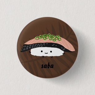 Saba Sushi Button