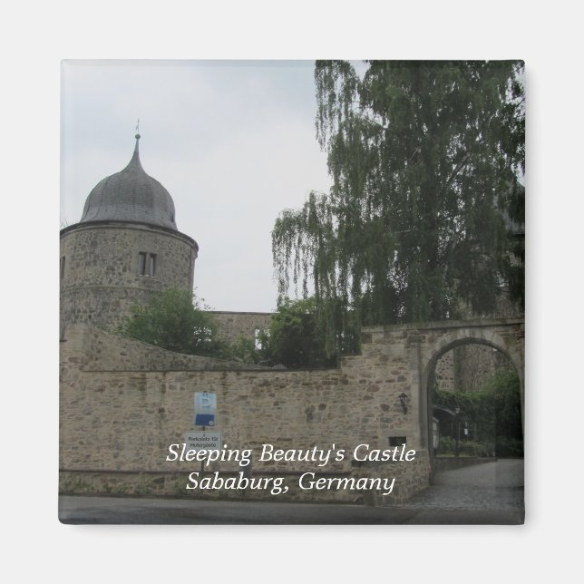 Sababurg - Beauty Castle Magnet (Vorne)
