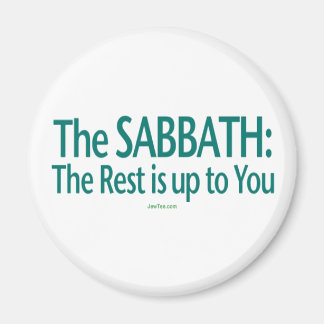 Sabbat die Erholung liegt bei dir Magnet