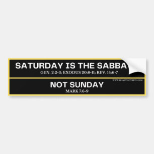 Sabbath Autoaufkleber