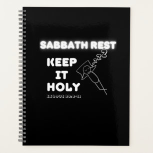 Sabbath Erholung Behielt It Holy Graphic Design Planer