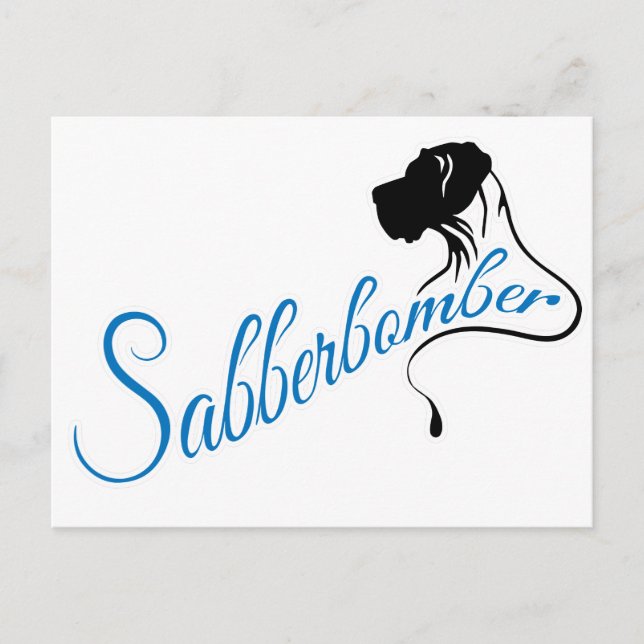 Sabberbomber Postkarte (Vorderseite)