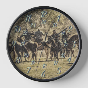 Säbelkampf Uhr