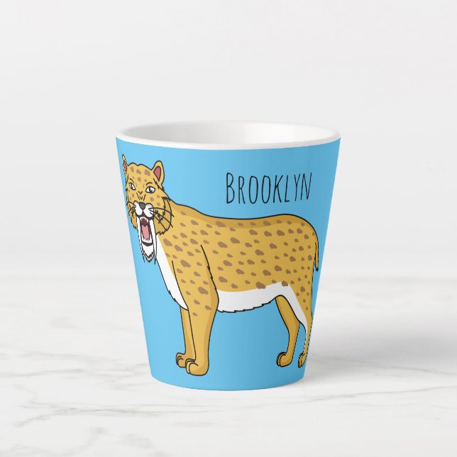 Säbelzahntiger Milchtasse (Vorderseite)