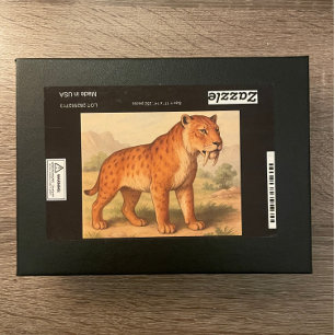 Saber-Tooth Tiger Natural History Puzzle