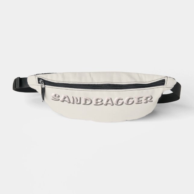 Sable blanc Sandbagger sac de mamie (Recto)