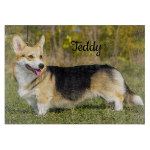 Sable Cardigan Welsh Corgi Dog Schneidebrett