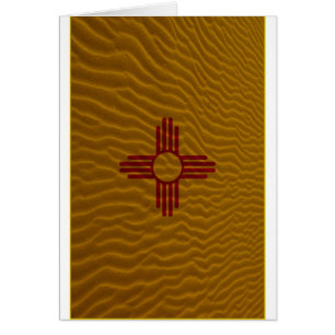 Sable de dessert de drapeau du Nouveau Mexique