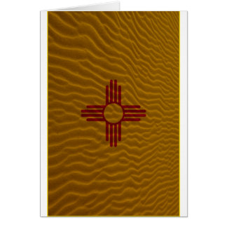 Sable de dessert de drapeau du Nouveau Mexique