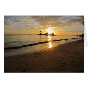 sable du coucher de soleil