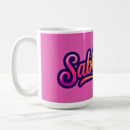 Sable Noon - Basislogo Kaffeetasse