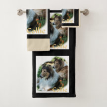 Sable Rough Collie Art