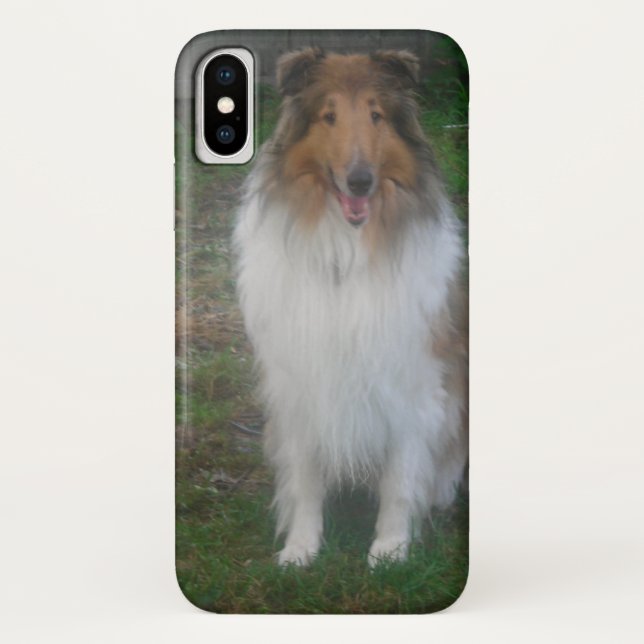 Sable Rough Collie Case-Mate iPhone Hülle (Rückseite)