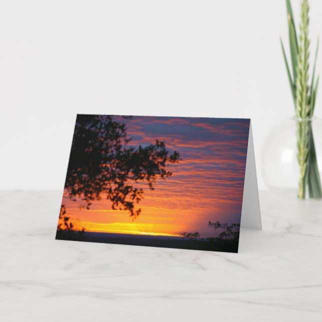 Sable Sunset Karte (Vorderseite)