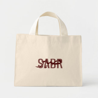 Sabr Arabische TragetascheMinimalistische islamisc Mini Stoffbeutel