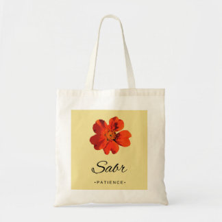 Sabr Islamic Digital Print Tote Bag Tragetasche