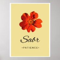 Sabr Modern Islamic Wall Art